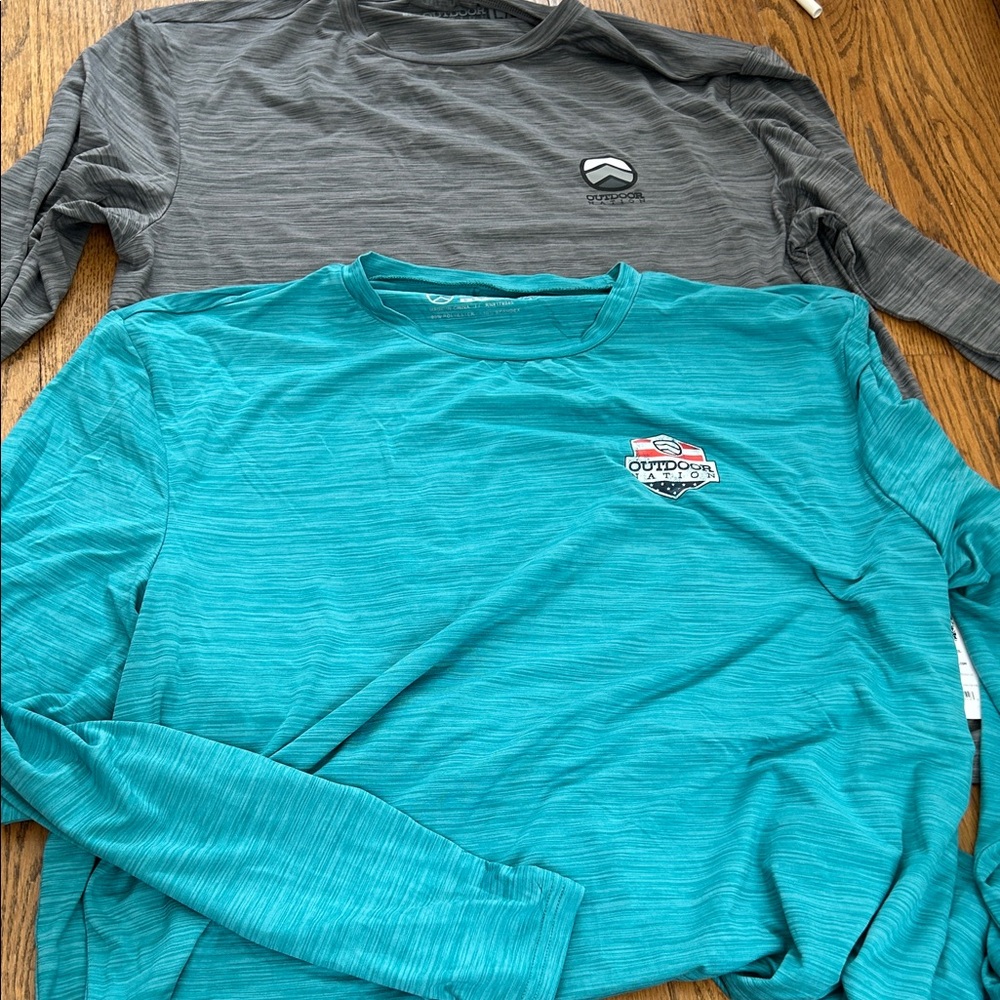Outdoor Nation Atlantic beach long-sleeve performance t-shirt Upf protection